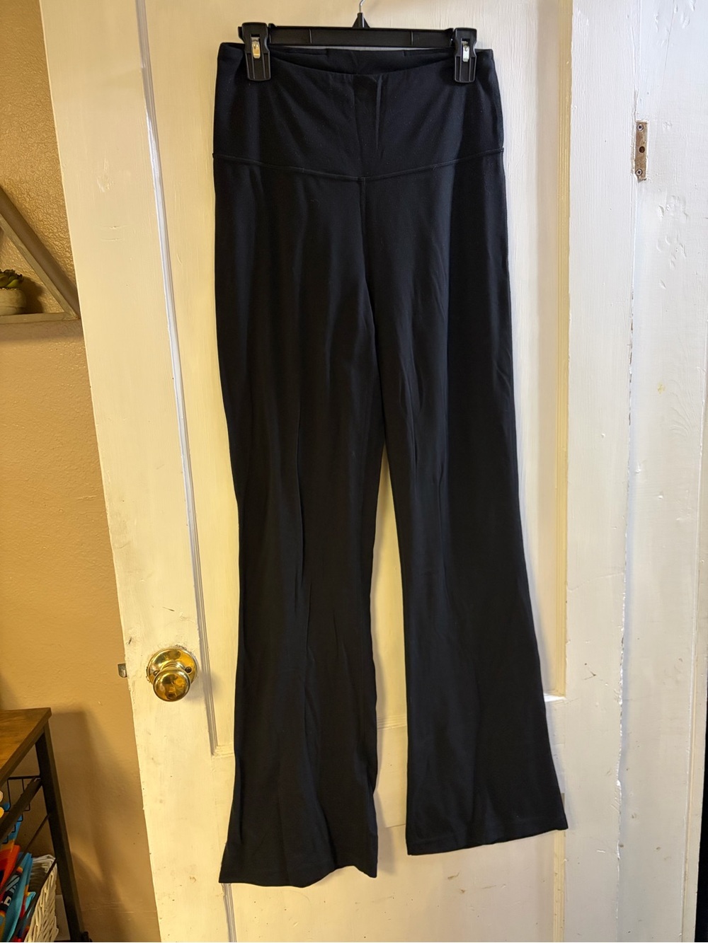 Lululemon size 8 Flared Black Leggings